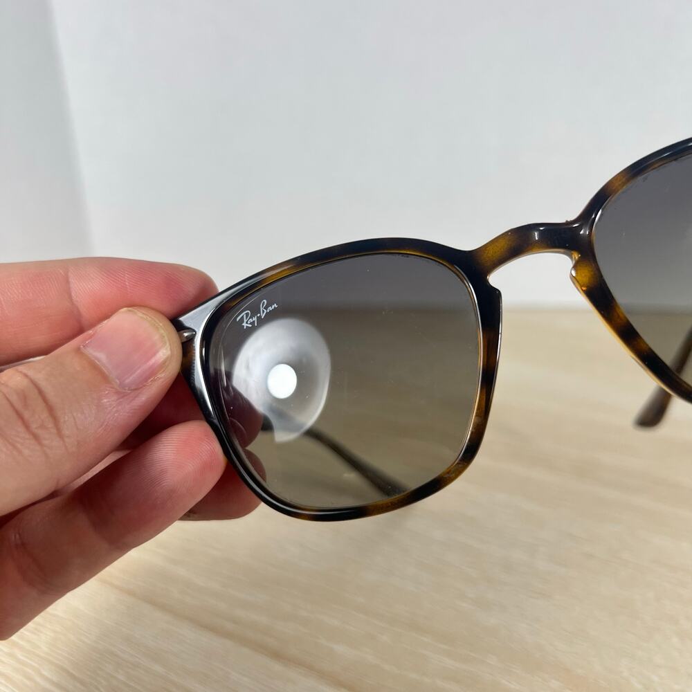 Ray-Ban RB4258 710/11 Polished Tortoise Full Rim Eyeglasses READ DESC 50-20-145 - Picture 5 of 15